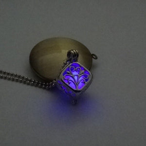 Glowing Antique Luminous Stone  Necklace