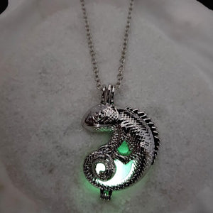Glowing Gecko Necklace