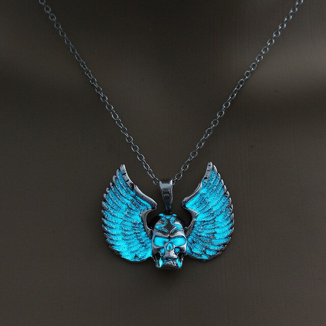 Glowing Many Element Pendant Necklace