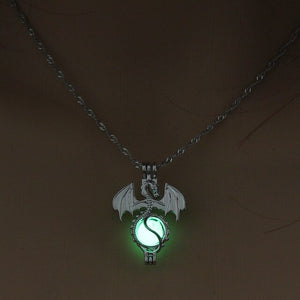 Glowing Dragon  Necklace
