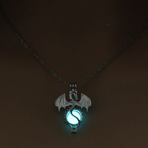 Glowing Dragon  Necklace