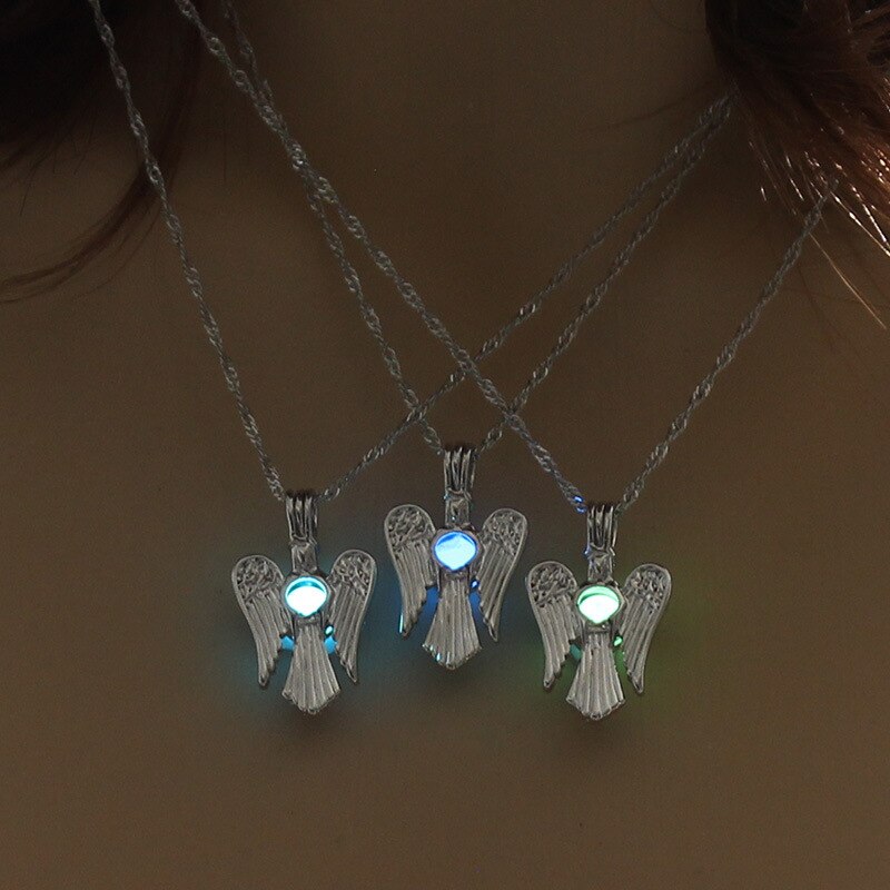 Glowing Angel Necklace
