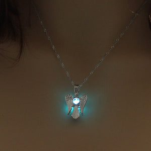 Glowing Angel Necklace