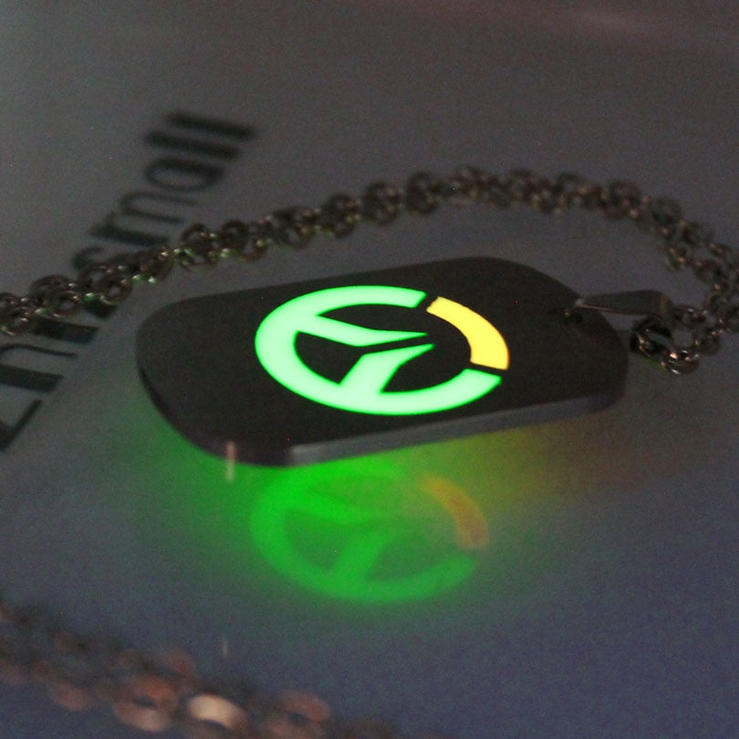Glowing Overwatch Necklace