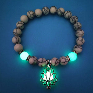 Glowing Natural Stones  Bracelet